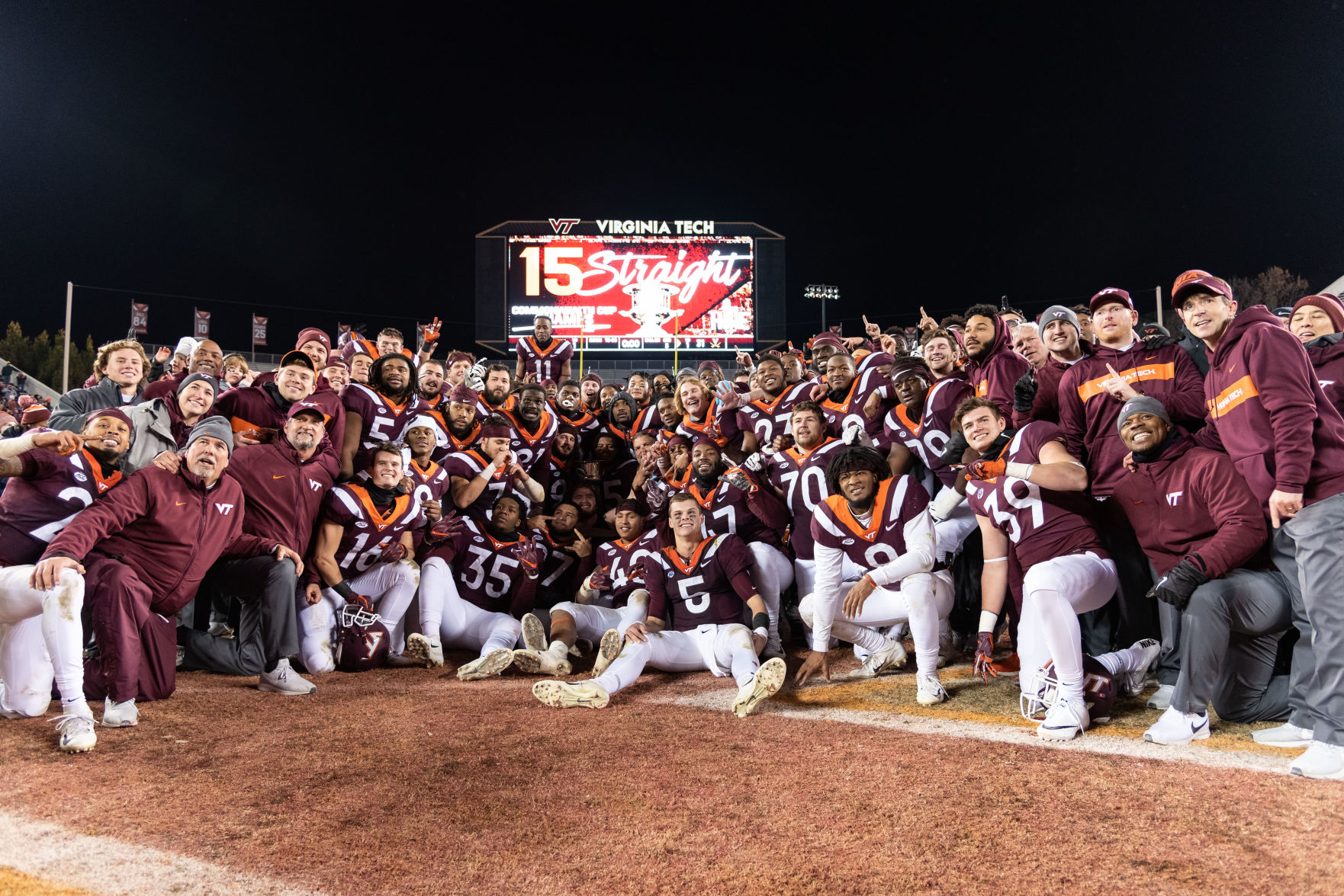 VT Football vs UVA